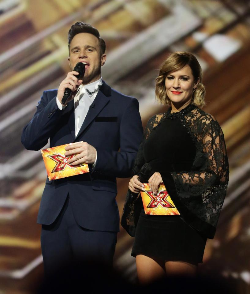  Olly found fame on the X Factor, but had less success during his short-lived tenure as host