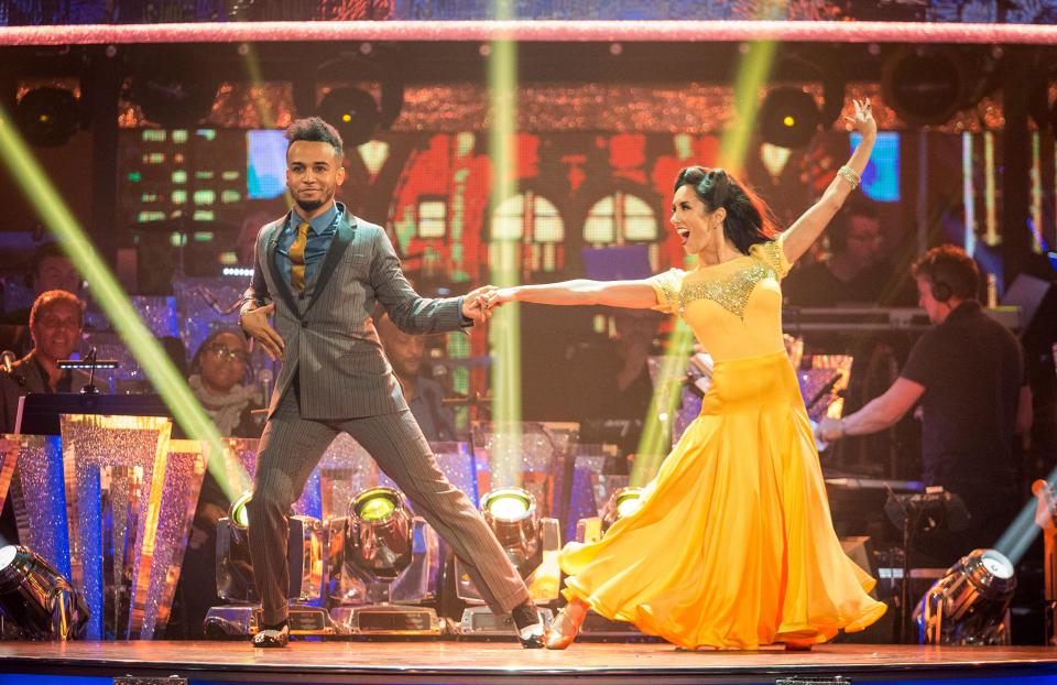  Aston Merrygold and Janette Manrara wowed fans with their flawless performances