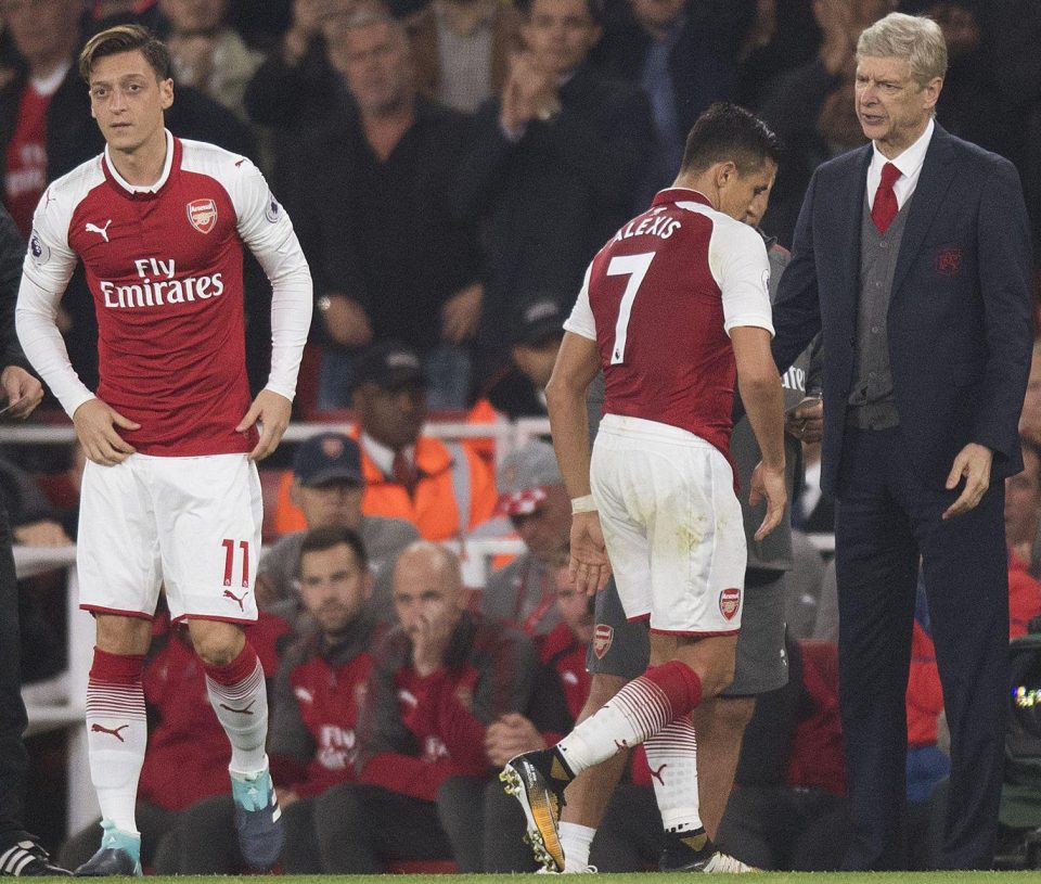  Arsene Wenger says Mesut Ozil and Alexis Sanchez love Arsenal. But is that enough to make them stay?