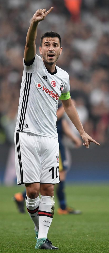  Oguzhan Ozyakup has become a £9million target for managerless Everton