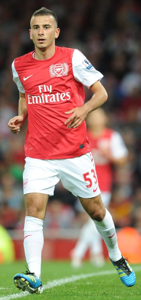  Ozyakup in action against Shrewsbury in a 2011 Carling Cup match