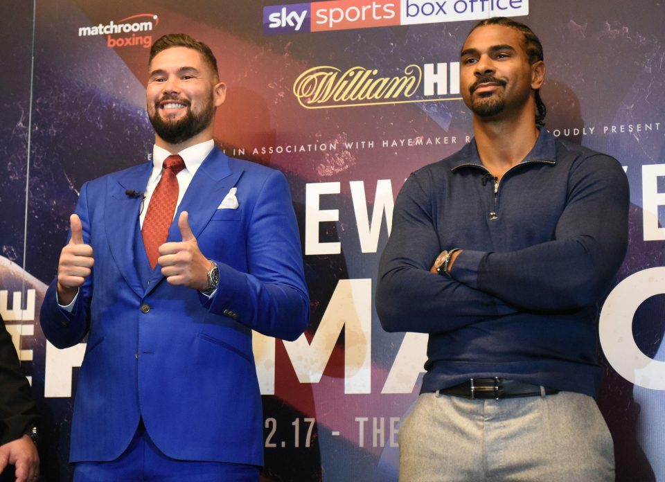  The eagerly anticipated rematch between Tony Bellew and David Haye is OFF