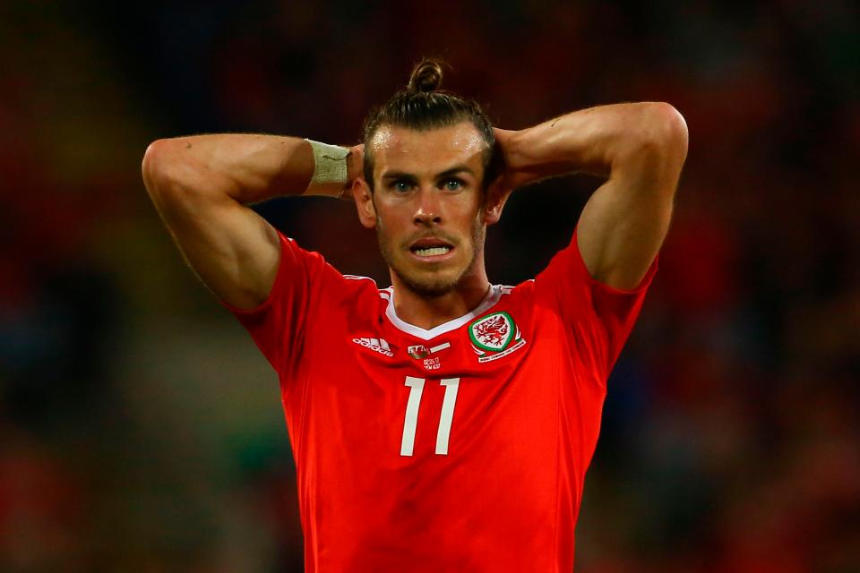  Gareth Bale has missed the last 11 matches due to hamstring and calf problems