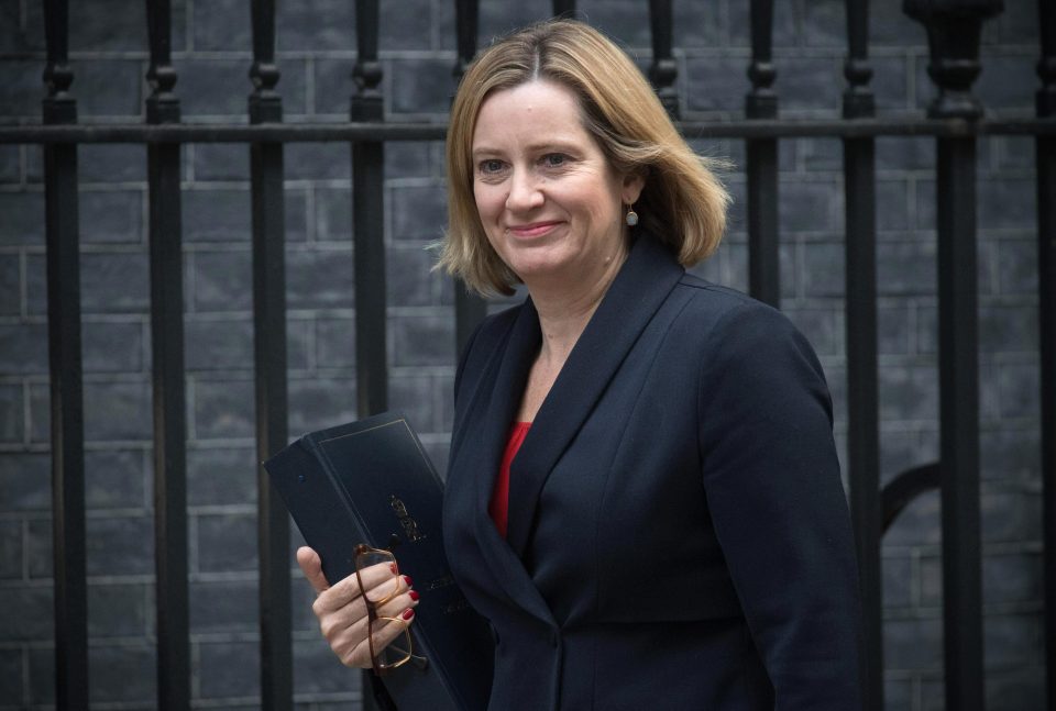  Home Secretary Amber Rudd has pushed for the late license