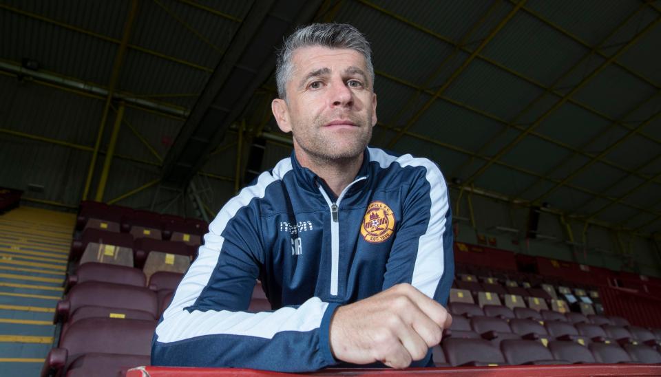  Steve Robinson's Motherwell side are fifth in the Scottish Premiership Table