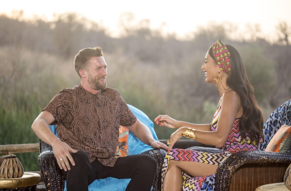  Matt Linnen and Nicole during the Judges' Houses process in South Africa