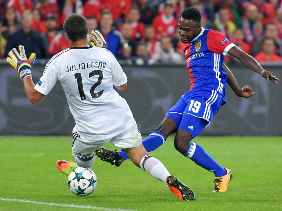  Dimitri Oberlin has bagged three goals in four Champions League games