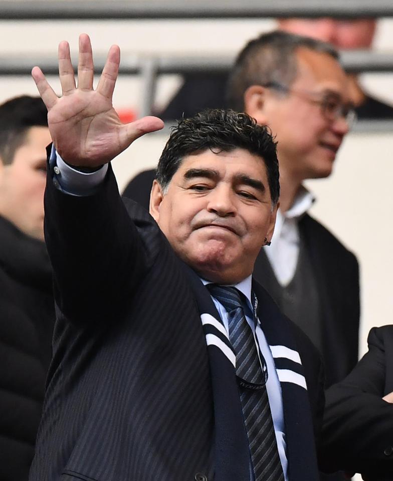  Maradona is currently in charge of UAE outfit Al Fujairah