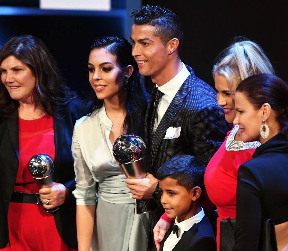  Cristiano Ronaldo was named Fifa's 'The Best' following recent ceremony