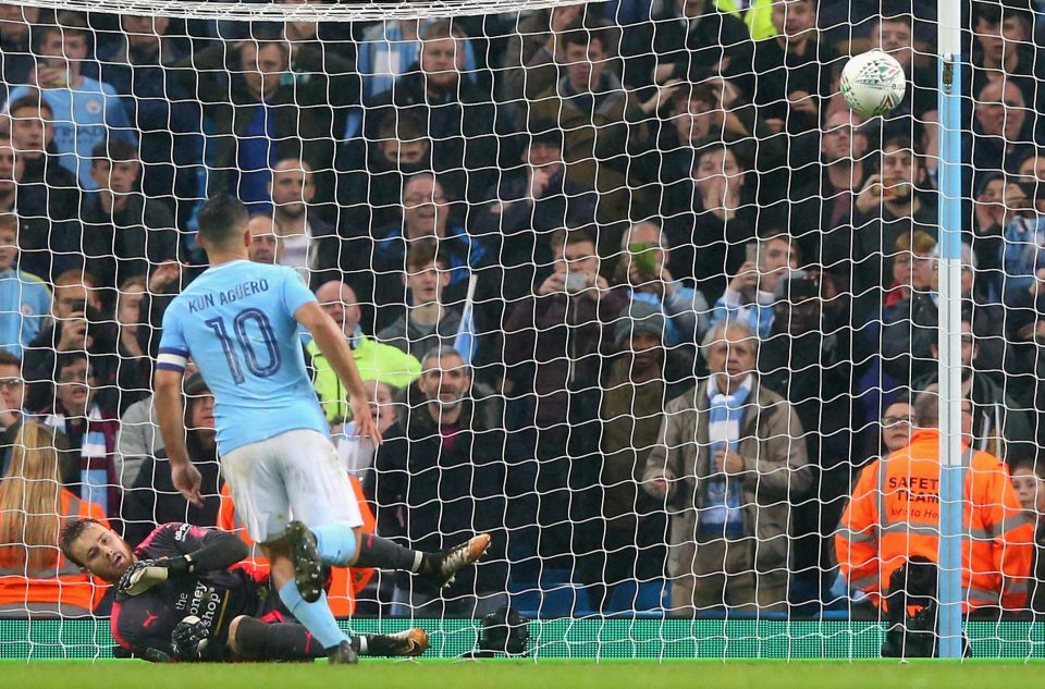  Sergio Aguero has consistently scored 20 goals a season for Manchester City