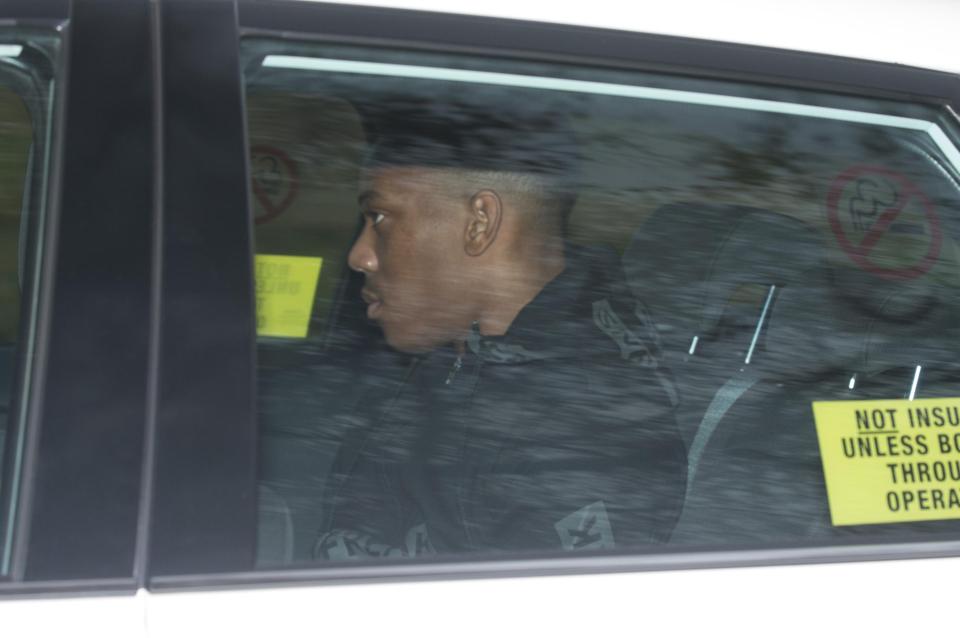  Anthony Martial gets to work in an Uber