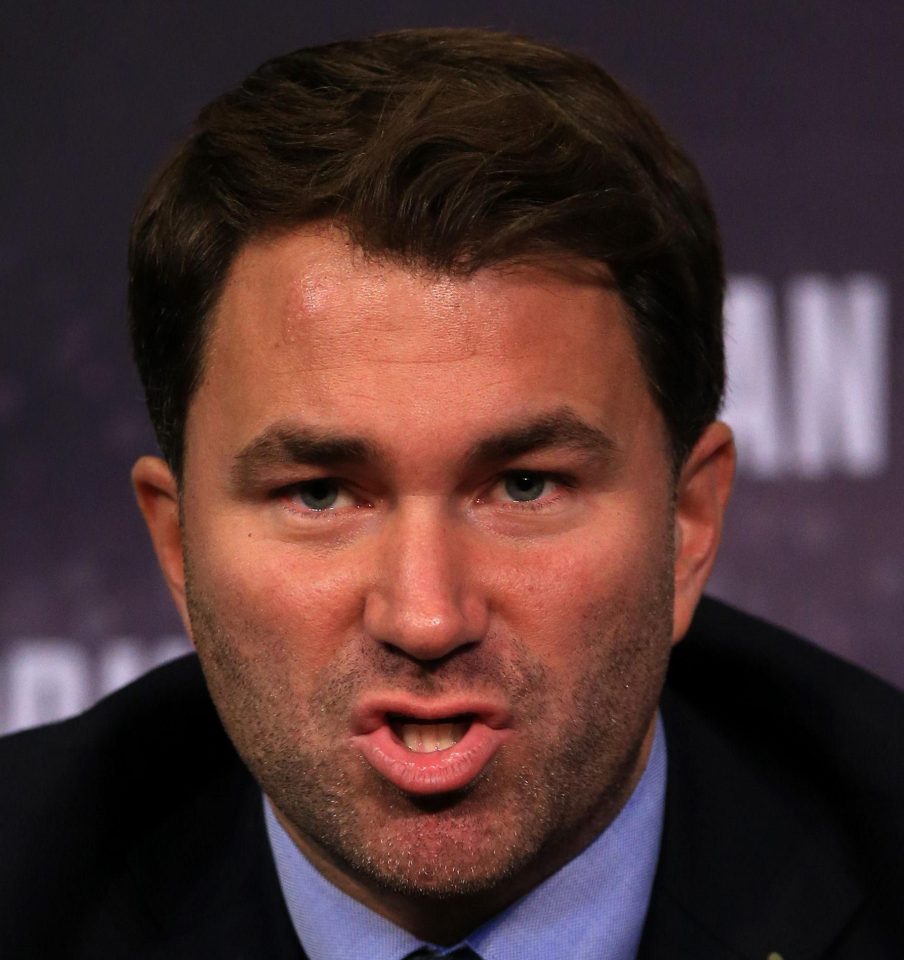  Promoter Eddie Hearn has revealed the fight could happen