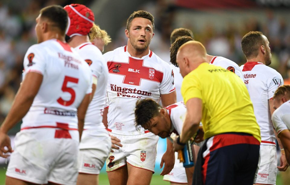  Sam Burgess and Co are one match away from the World Cup final