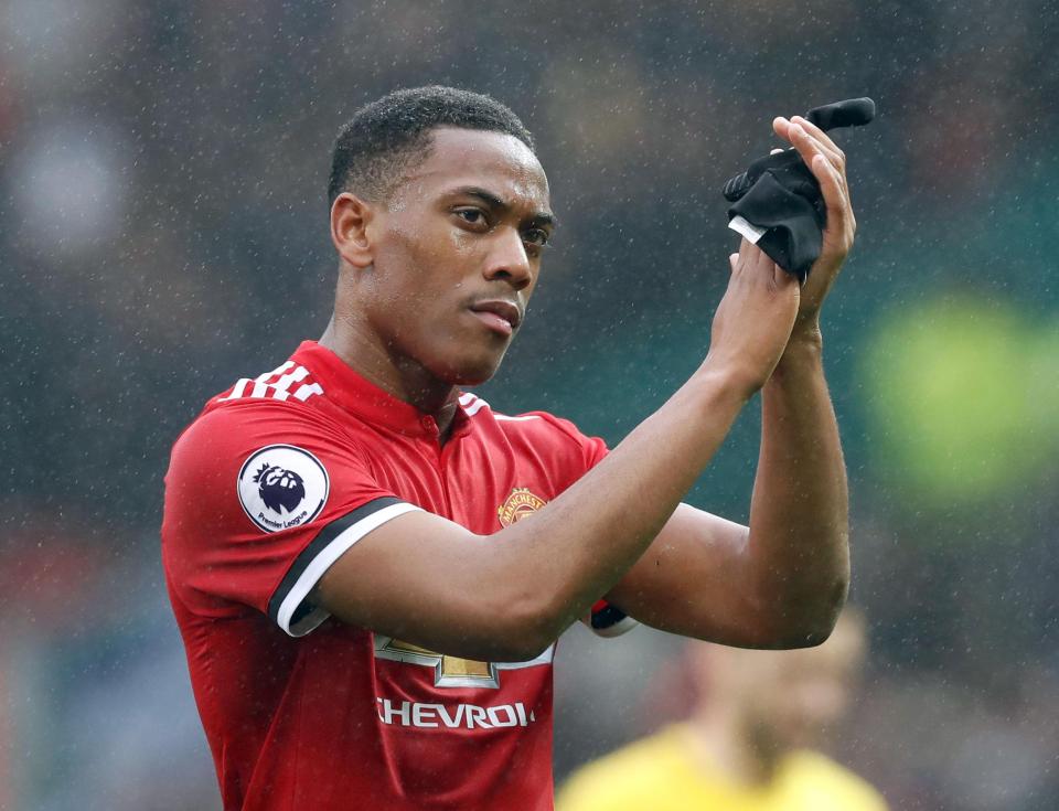  Anthony Martial has earned a recall to France squad for upcoming friendlies