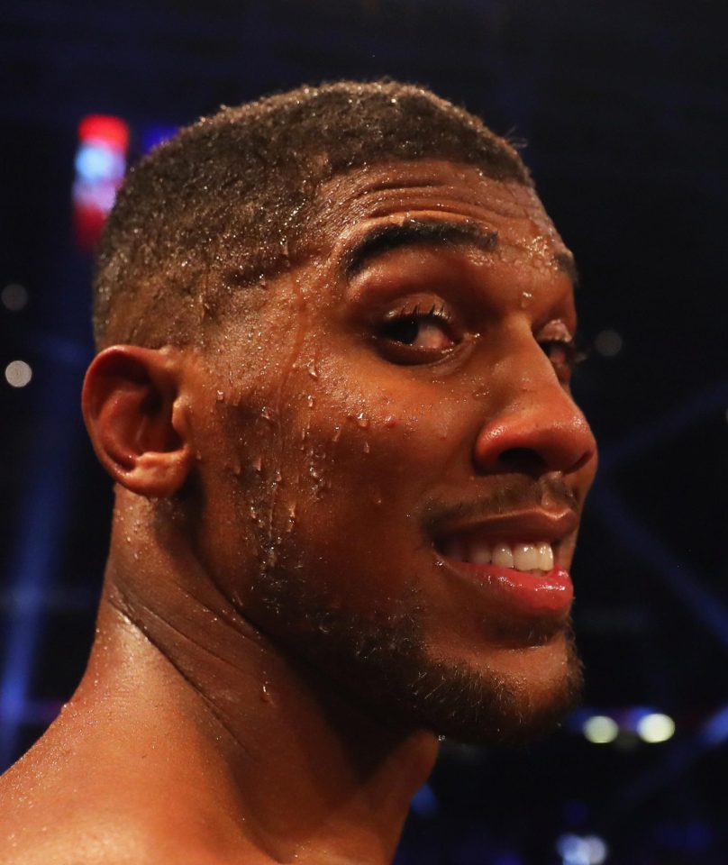  The Olympic medallist accused fellow boxer Anthony Joshua of having an affair with his wife