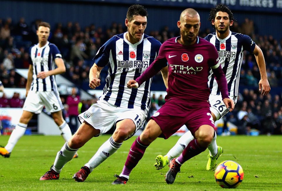  David Silva, in action against West Brom, has become one of the Premier League's best foreign imports