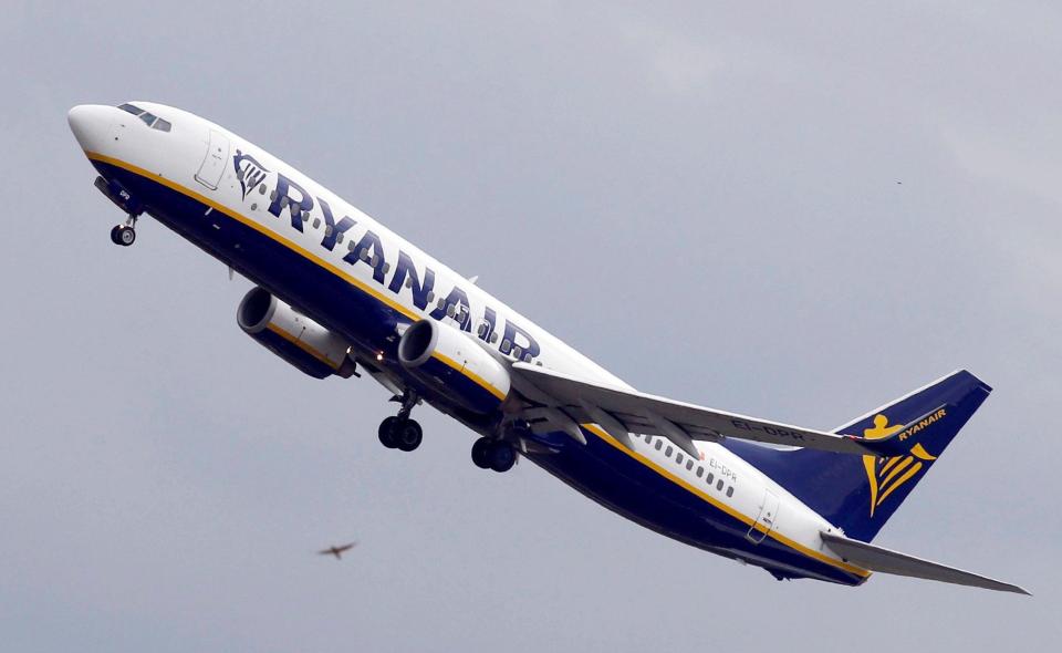  Ryanair have been accused of pressuring staff to sell perfume and scratchcards on flights again