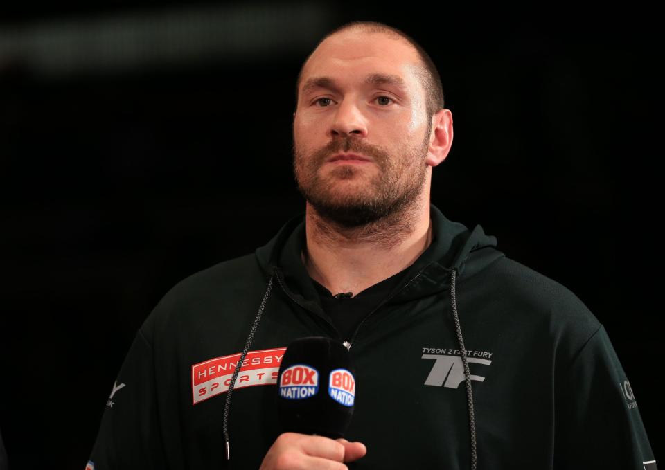  Tyson Fury is back in training and adamant he will return to the ring in 2018