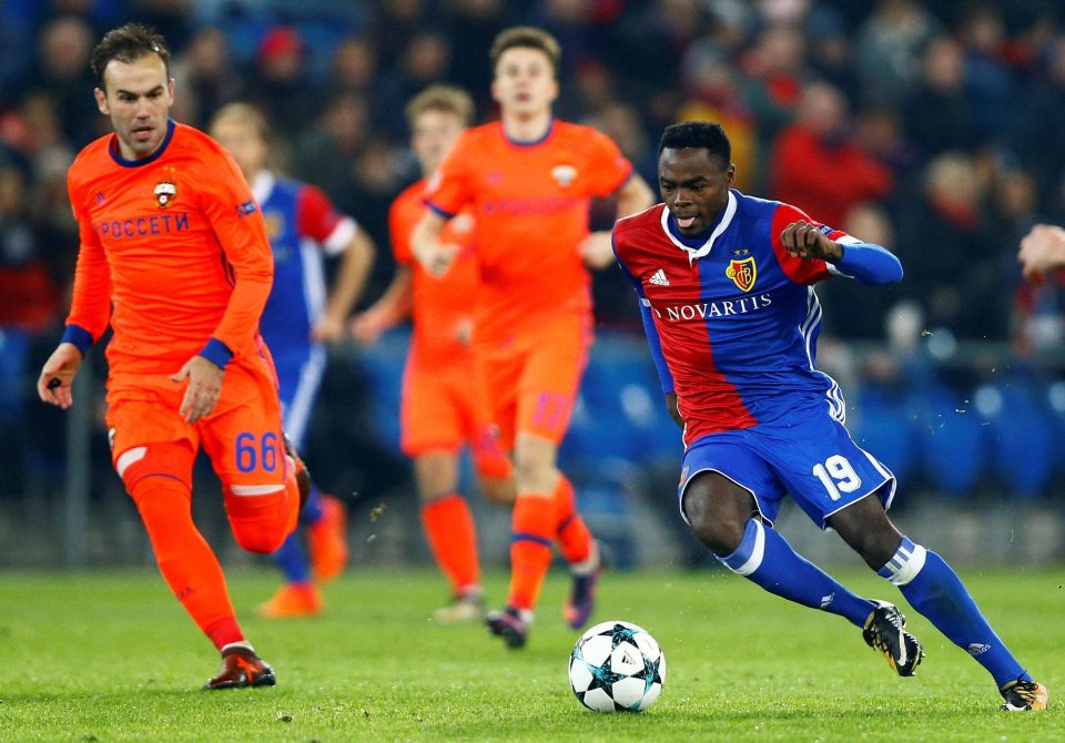  Dimitri Oberlin has been a livewire for Swiss side Basel this season