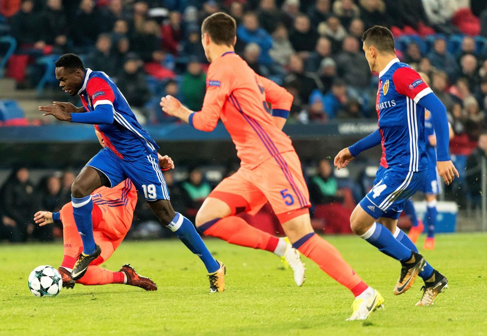  Salzburg have loaned out Swiss Under-21 striker Dimitri Oberlin to Basel