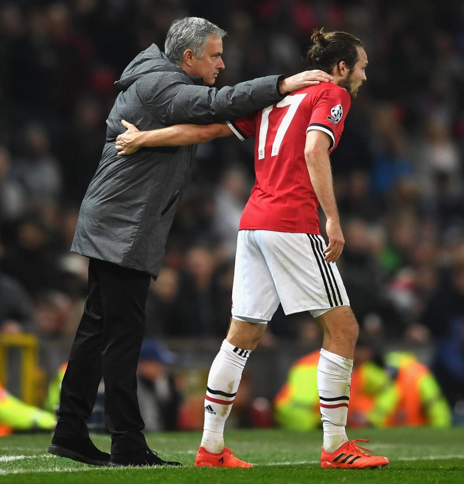 Jose Mourinho publicly backed Daley Blind after his Basel error