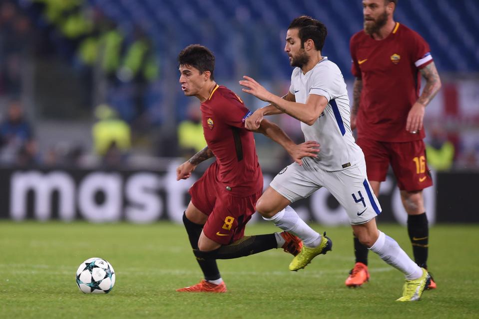  Roma proved just to sharp on the night to hand Chelsea their first Champions League defeat