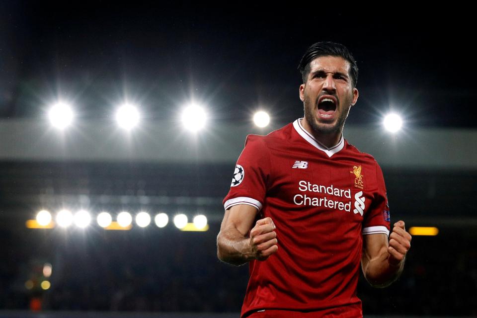  Liverpool midfielder Emre Can is being tracked by Manchester City and Juventus