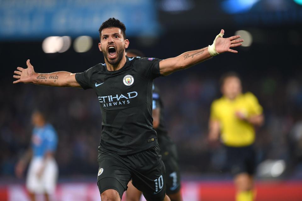  Sergio Aguero became Manchester City's all-time greatest goalscorer last night