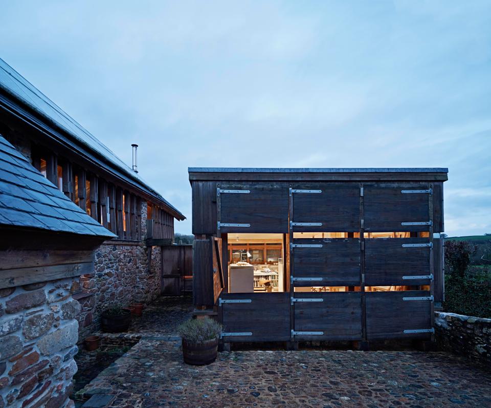  The designer of Cob Corner set out to make a home that retained the key elements of the traditional barn