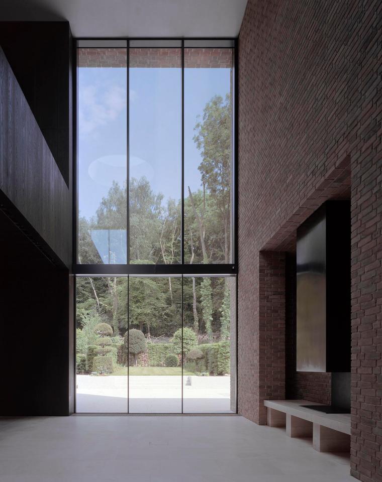  A huge window dominates the home, offering a view across to Highgate woods