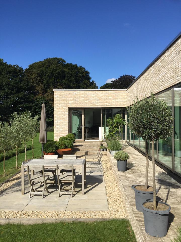  The owners built the modern family home to replace a 1960's bungalow