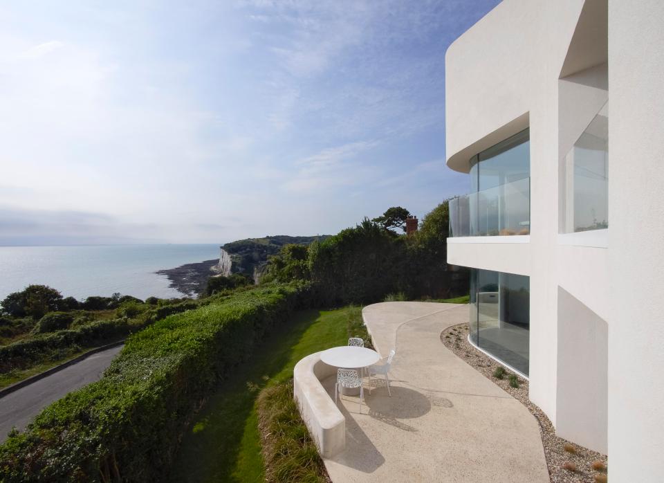  The home appears to be at one with the iconic White Cliffs of Dover