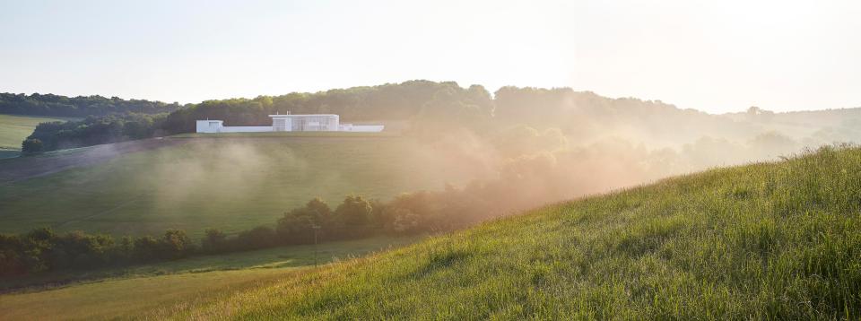  The Oxfordshire Residence sits within the rolling green hills of its namesake county