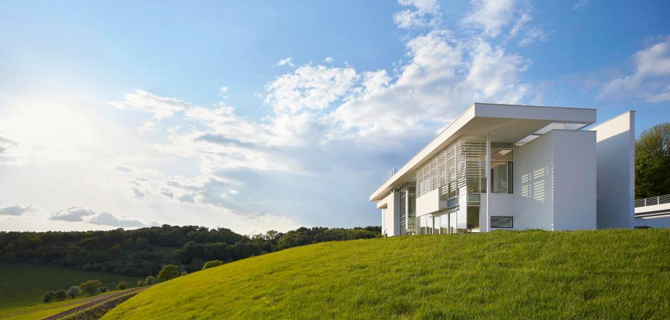  The white home is intended to be 'simple, graceful and elegant'