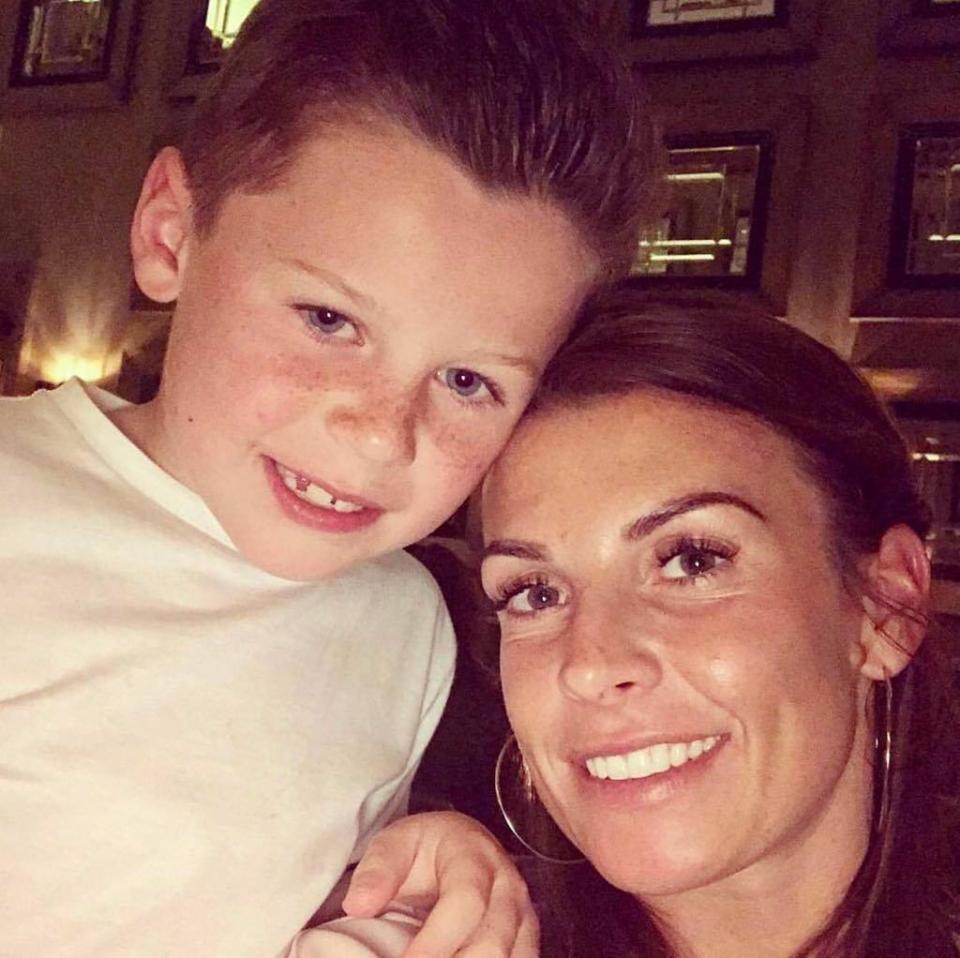  Coleen Rooney claims she'd cope just fine as a single mum but says she doesn't want to live without husband Wayne