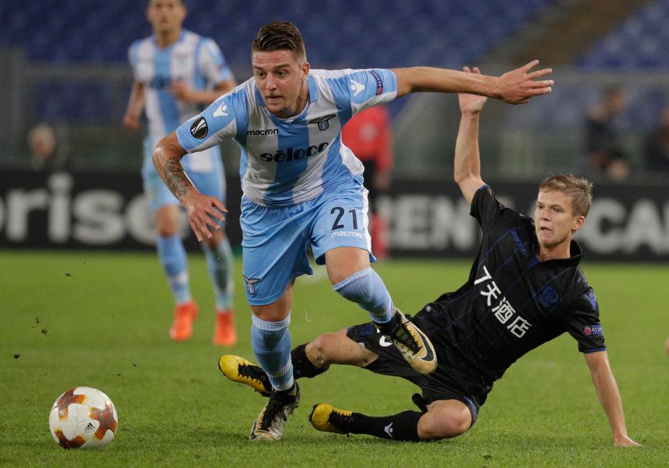  Sergej Milinkovic-Savic is also being chased by a host of giants, including Man City