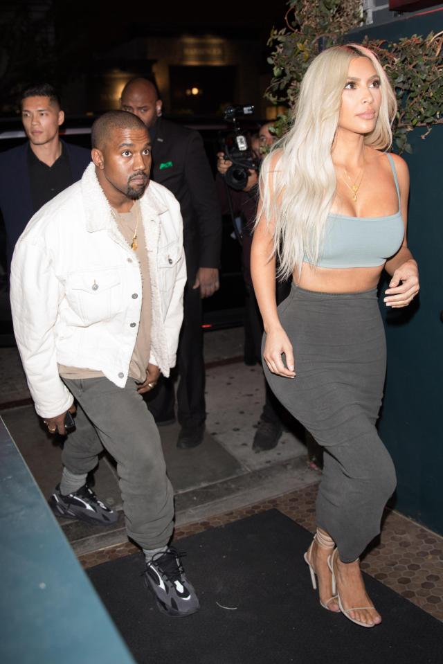  Kim and Kanye were also there