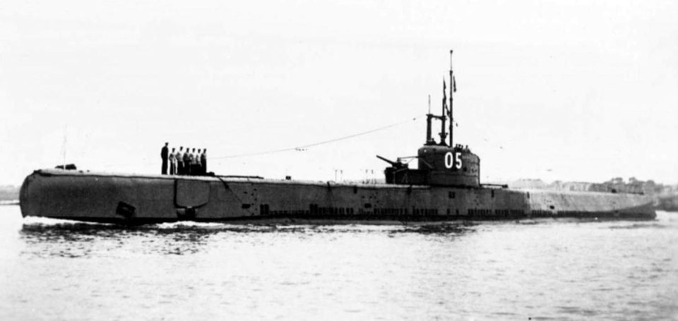  The sub was equipped with fearsome weaponry including a four-inch gun