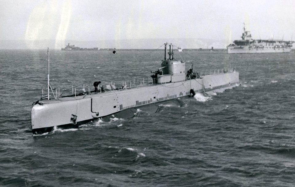  HMS Narwhal, which was attacked almost 80 years ago