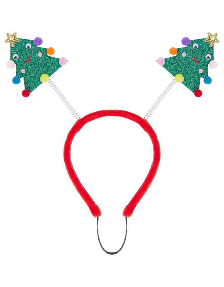  Prices start at £4.50 for these Christmas tree head boppers