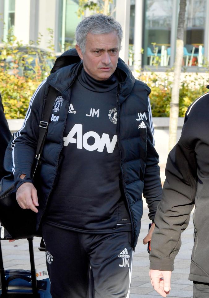  Jose Mourinho boarded often boards a train to London from Stockport