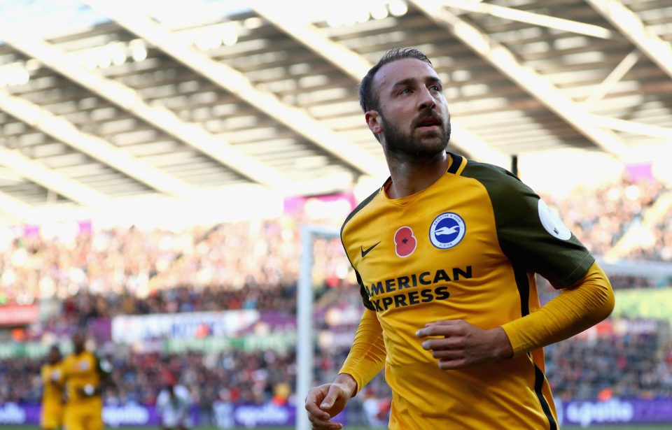  Brighton striker Glenn Murray has impressed for the Seagulls this season