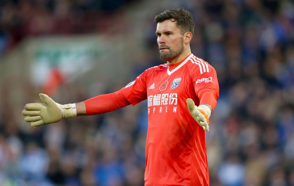  The Baggies are desperate to bring in some competition for current number one Ben Foster