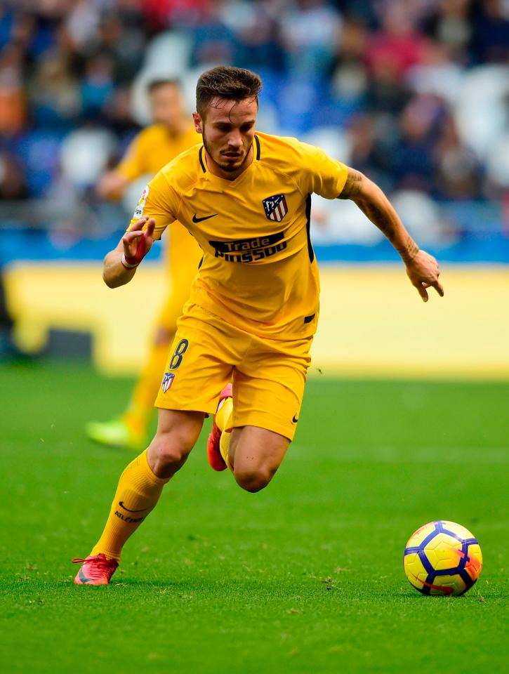  Saul Niguez is wanted by Manchester United