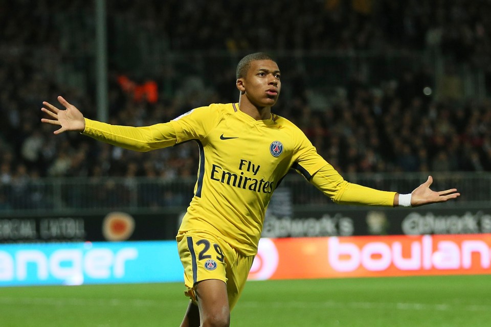 Monaco sold Kylian Mbappe for £160million to Paris Saint-Germain