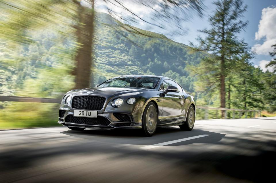  The Bentley Supersports costs £212,000