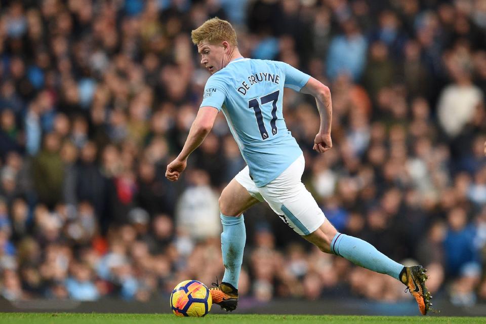  De Bruyne has been in dazzling for for Manchester City this season