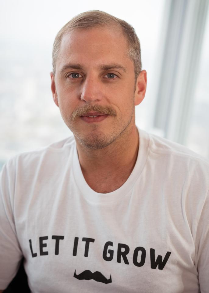  Ben Bowers, Mo Bro and Movember Foundation campaigner, was diagnosed with testicular cancer when he was just 26