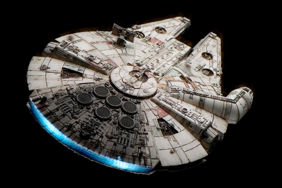  The iconic ship first appeared in the Star Wars, which came out in 1977