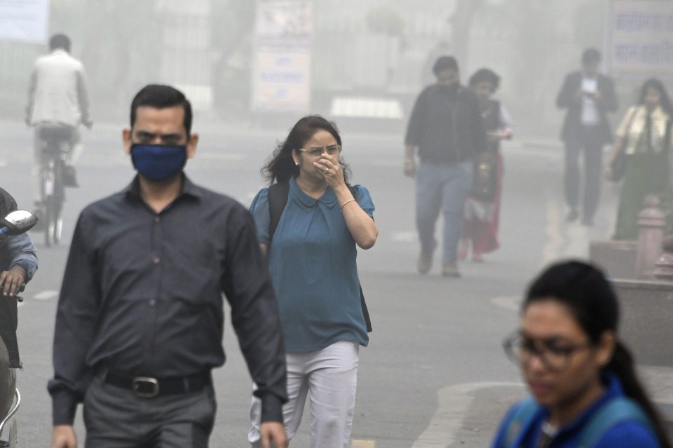 The smog has reached dangerously high levels